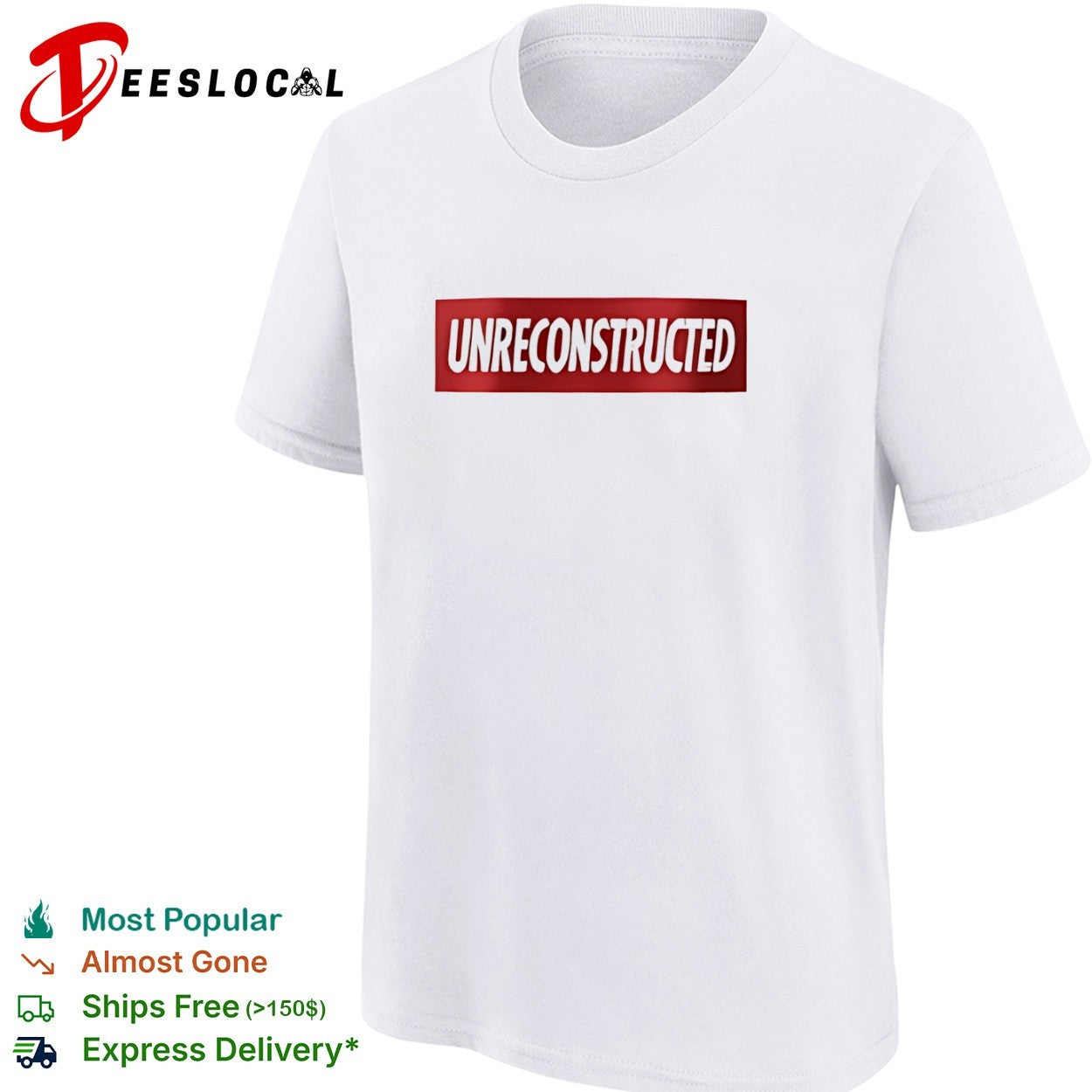 Unreconstructed logo shirt