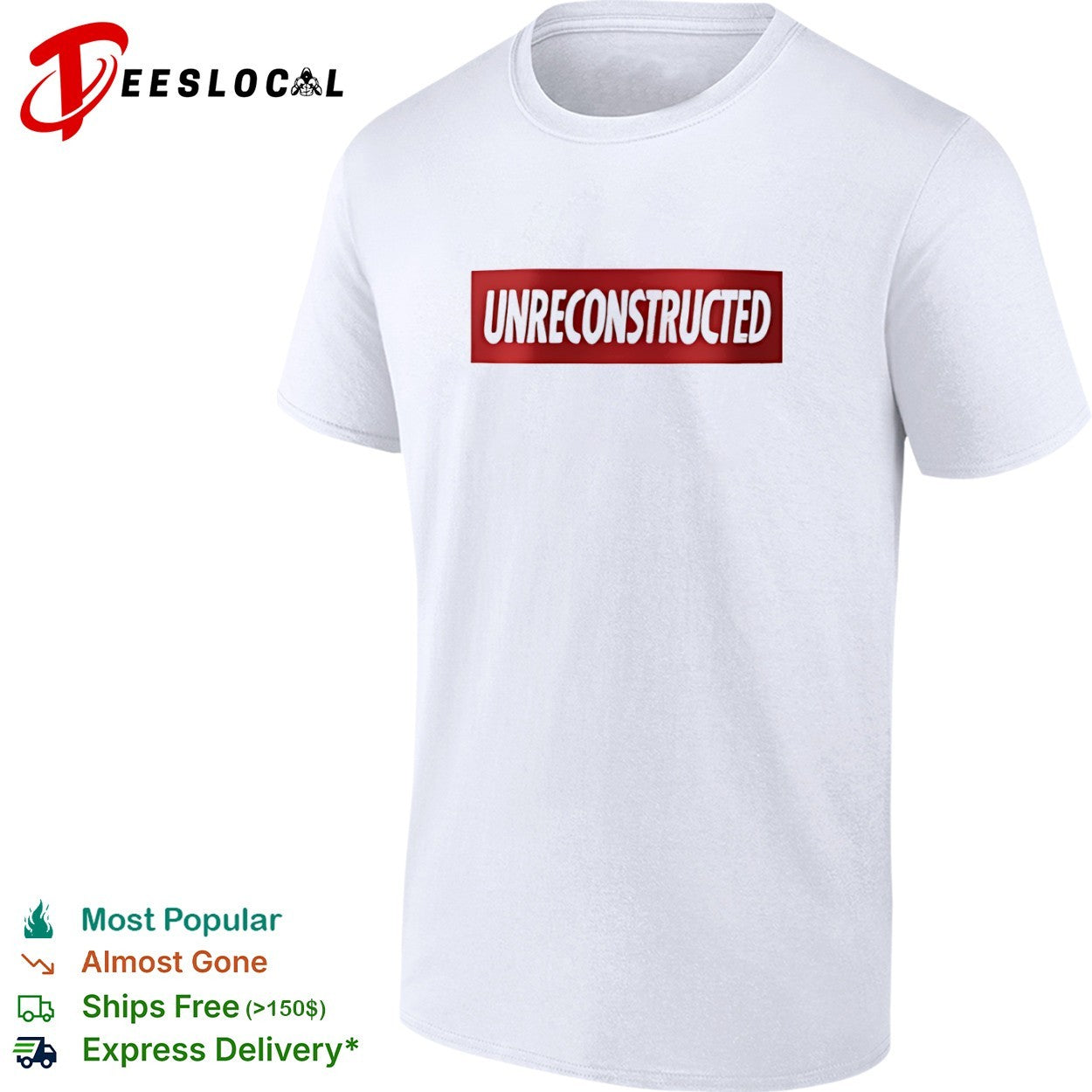 Unreconstructed logo shirt