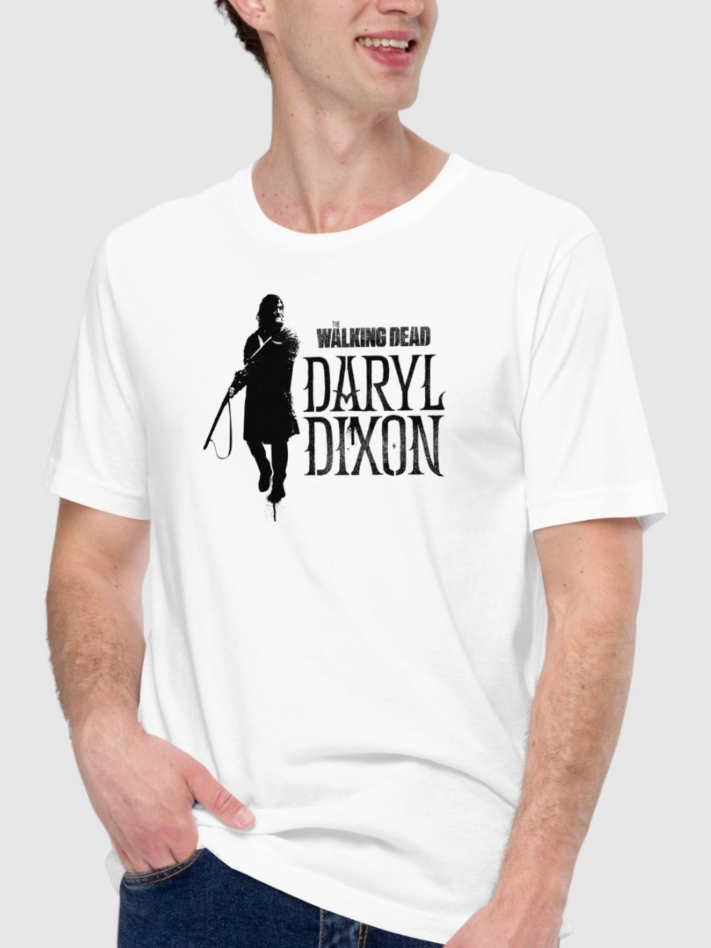 The Walking Dead Daryl Dixon Adult T-Shirt Hoodie, Sweatshirt | CiraTrend.com (Image 2)