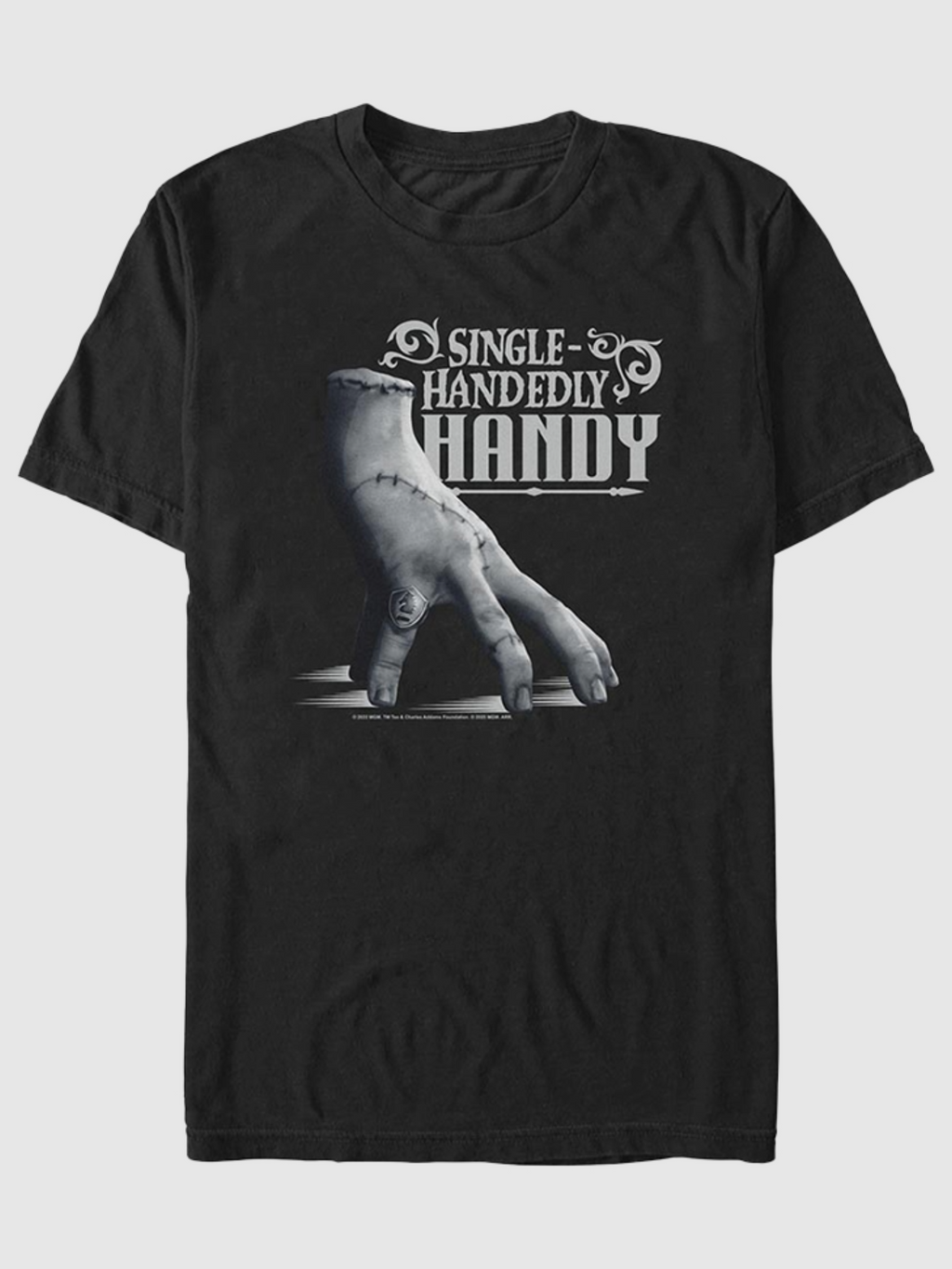 Wednesday Single Handedly Handy T-shirt Hoodie, Sweatshirt | CiraTrend.com (Image 2)