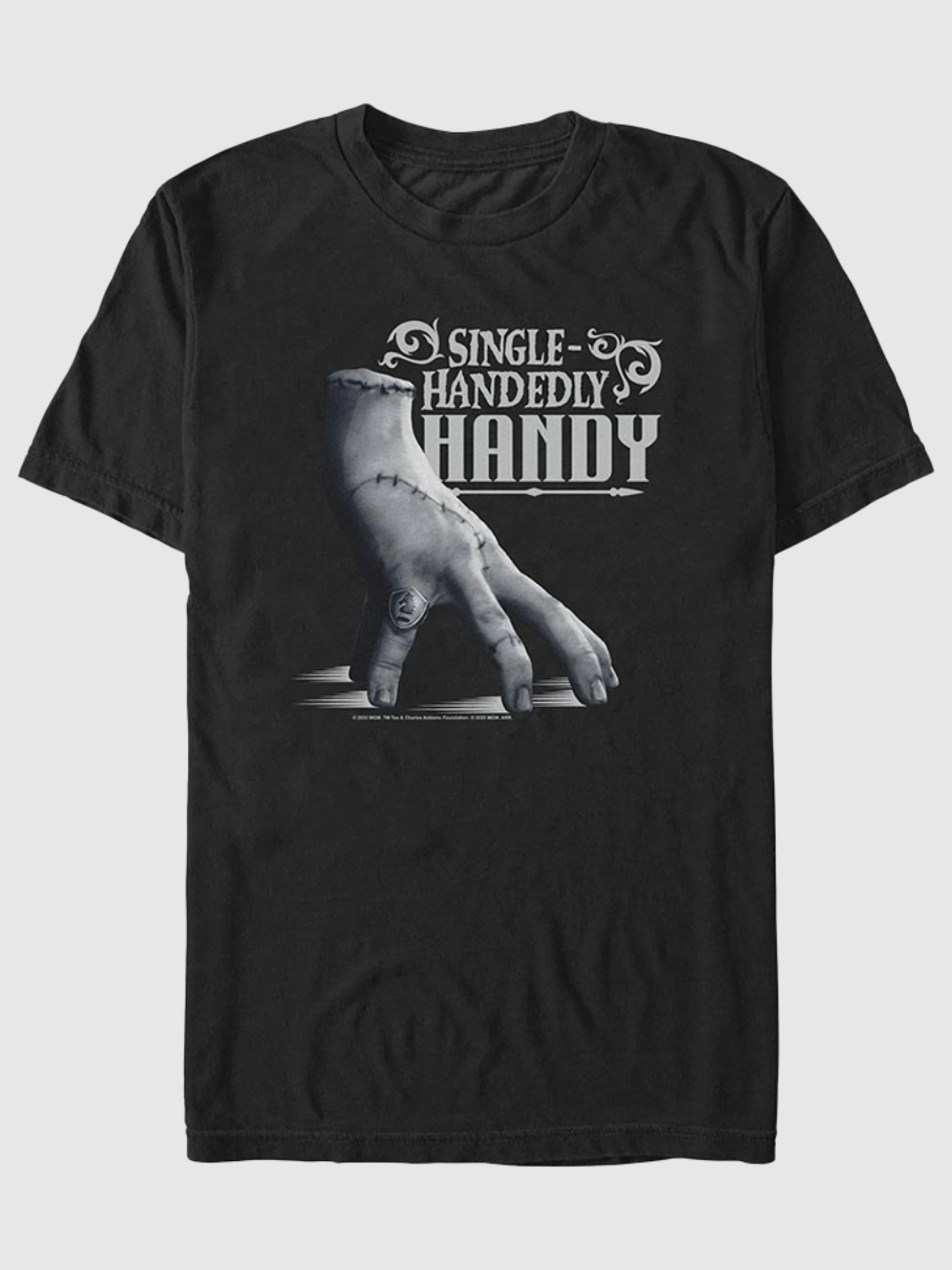 Wednesday Single Handedly Handy T-shirt Hoodie, Sweatshirt | CiraTrend.com (Image 2)