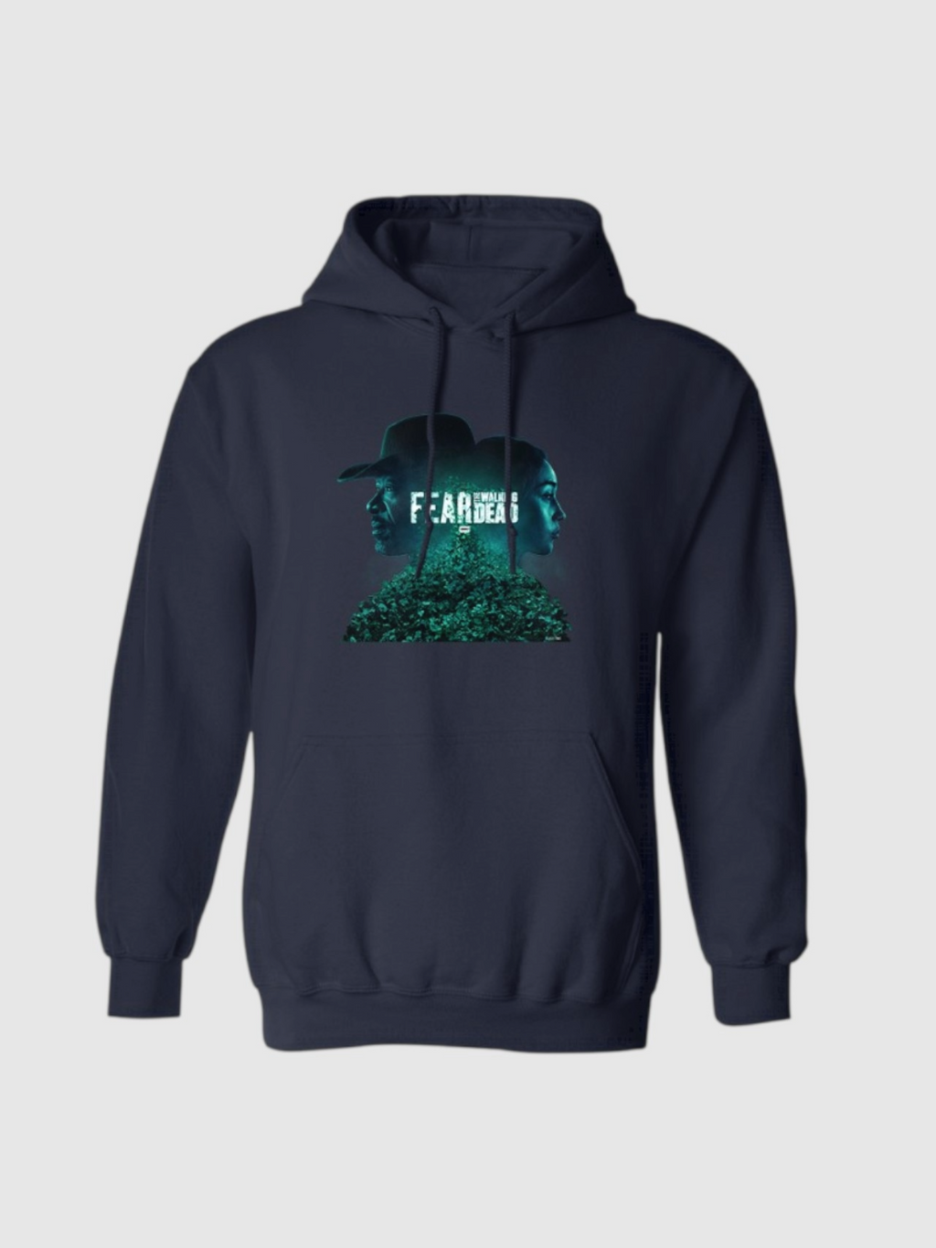 Fear The Walking Dead Key Art Fleece Hooded Sweatshirt T-Shirts, Hoodie | CiraTrend.com (Image 2)