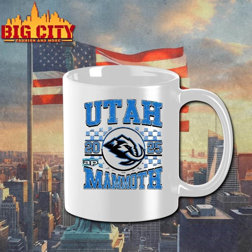 Utah Mammoth Nhl Hockey Utah 2025 Logo Shirt