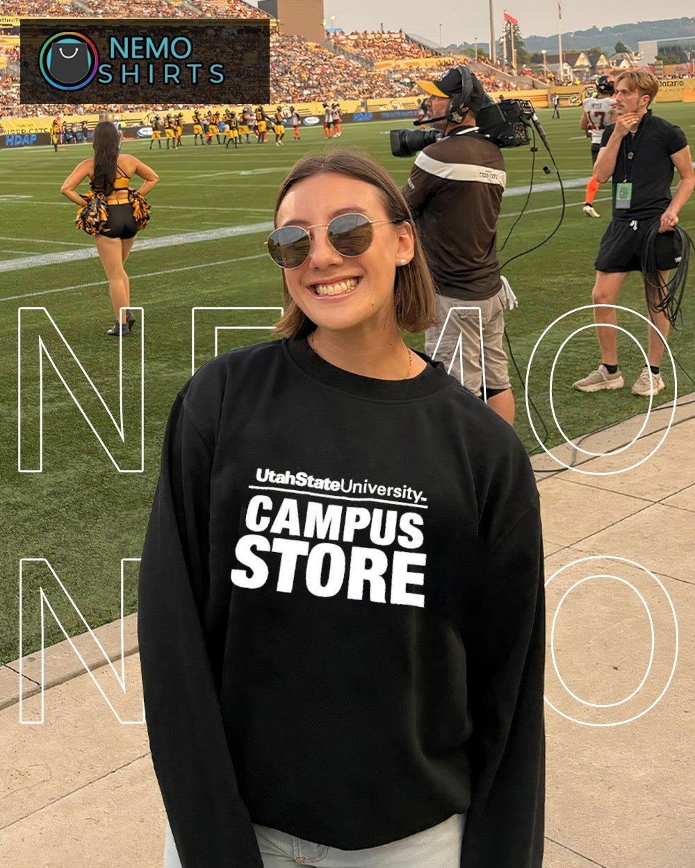 Utah State Aggies university campus store shirt