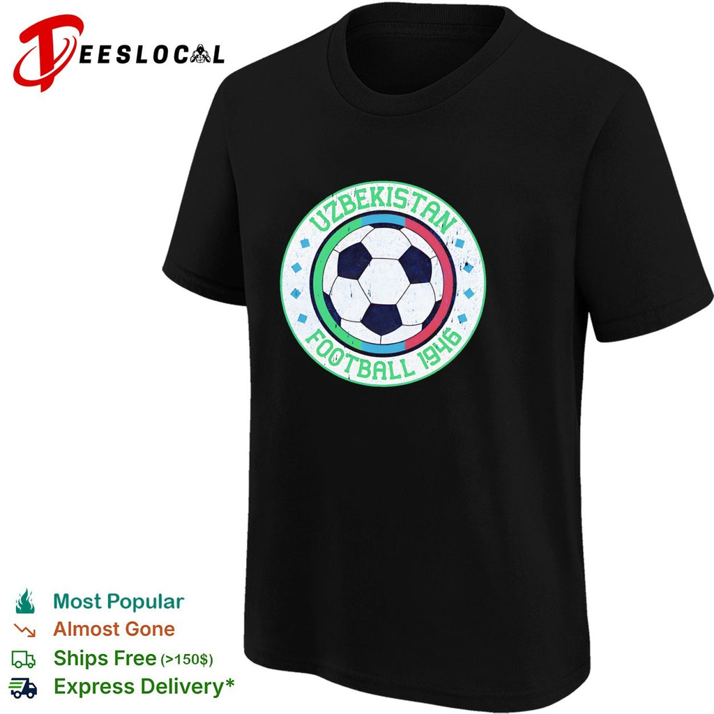 Uzbekistan football 1946 vintage soccer shirt