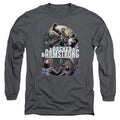 Archer & Armstrong Dropping In Mens Long Sleeve Shirt Charcoal Hoodie, Sweatshirt | CiraTrend.com