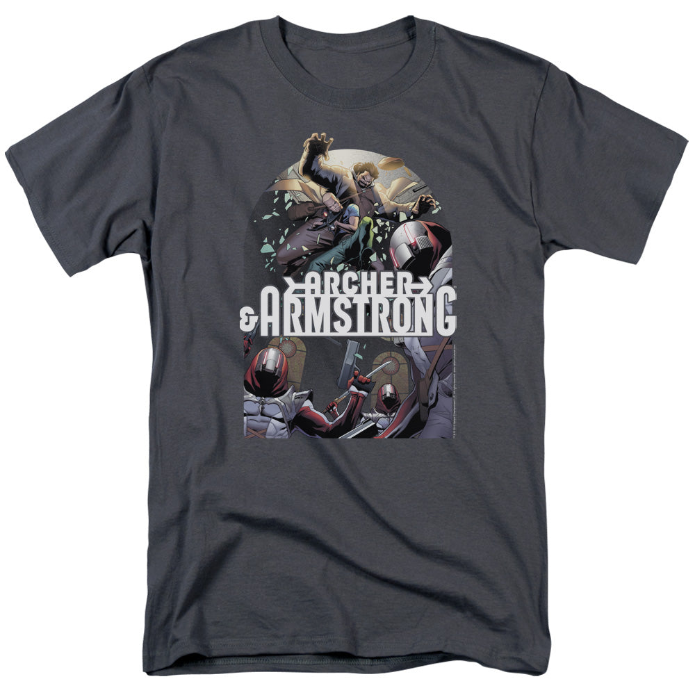Archer & Armstrong Dropping In Mens T Shirt Charcoal Hoodie, Sweatshirt | CiraTrend.com