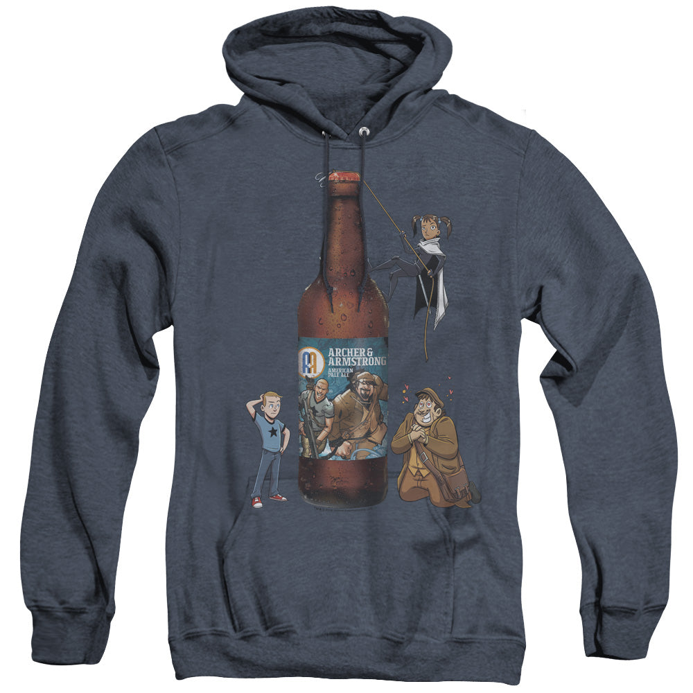 Archer & Armstrong Ale Heather Mens Hoodie Navy Blue T-Shirts, Sweatshirt | CiraTrend.com