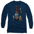 Archer & Armstrong Ale Mens Long Sleeve Shirt Navy Blue Hoodie, Sweatshirt | CiraTrend.com