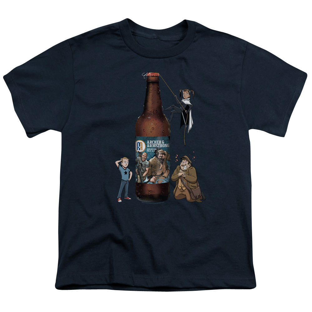 Archer & Armstrong Ale Kids Youth T Shirt Navy Blue Hoodie, Sweatshirt | CiraTrend.com