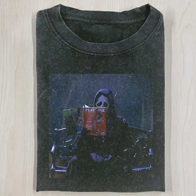 VINTAGE GHOST FACE HALLOWEEN T-SHIRT, Horror Movie Shirt, Horror Character, Funny Halloween Shirt, Unisex T-Shirt, Gift...