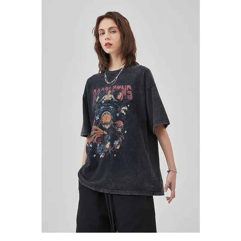 VINTAGE STYLE AKATSUKI T SHIRT Sweatshirt, Hoodie, Comfort Colors | CiraTrend.com