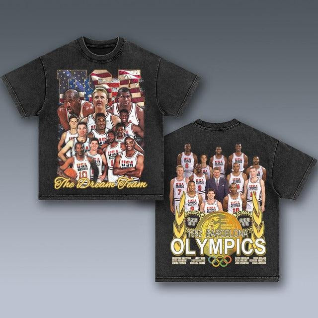 VINTAGE TEE | 1992 USA BASKETBALL TEAM 7.30 - DREAM TEAM Hoodie, Sweatshirt | CiraTrend.com