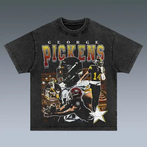 VINTAGE TEE | GEORGE PICKENS Hoodie, Sweatshirt | CiraTrend.com