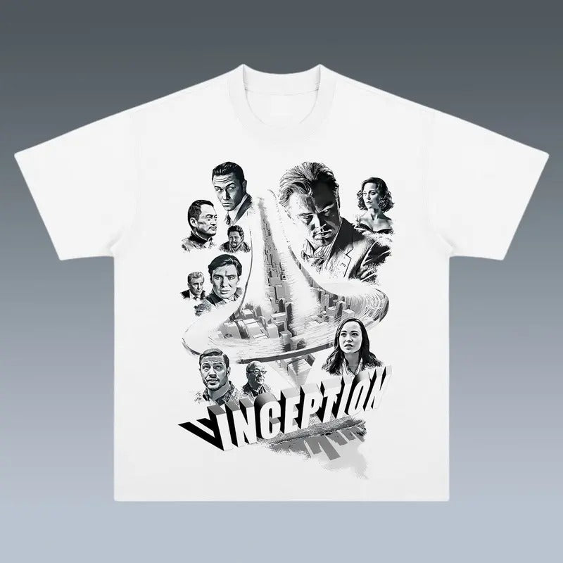 VINTAGE TEE | INCEPTION Trending Movie T shirt Vintage 90s T-shirt gift for Movie fans gift for him gift for her unisex...