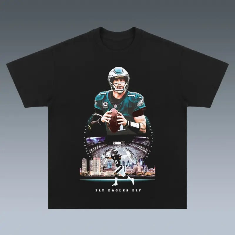 VINTAGE TEE | JALEN HURTS Hoodie, Sweatshirt | CiraTrend.com