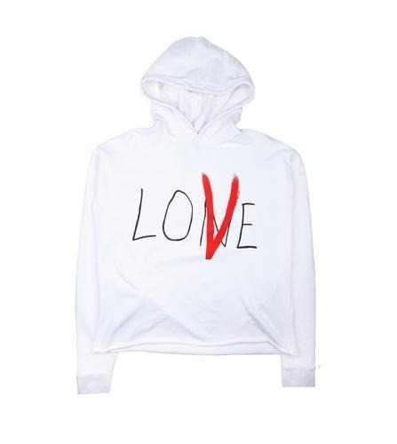 VLONE LOVE WHITE HOODIE T-Shirts, Sweatshirt | CiraTrend.com