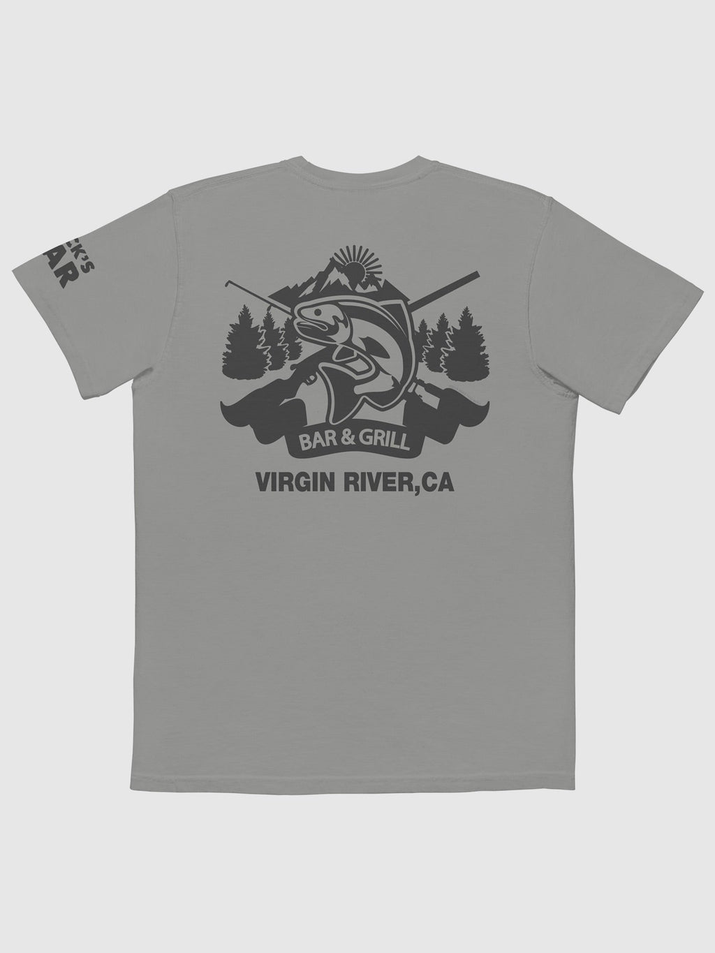Virgin River Jack's Bar Comfort Colors Pocket T-Shirt Hoodie, Sweatshirt | CiraTrend.com (Image 5)