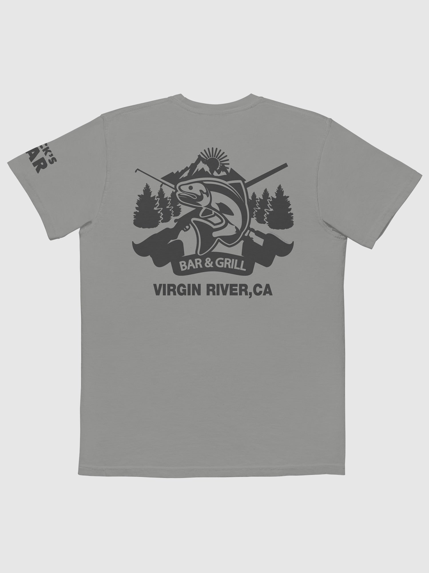 Virgin River Jack's Bar Comfort Colors Pocket T-Shirt Hoodie, Sweatshirt | CiraTrend.com (Image 5)