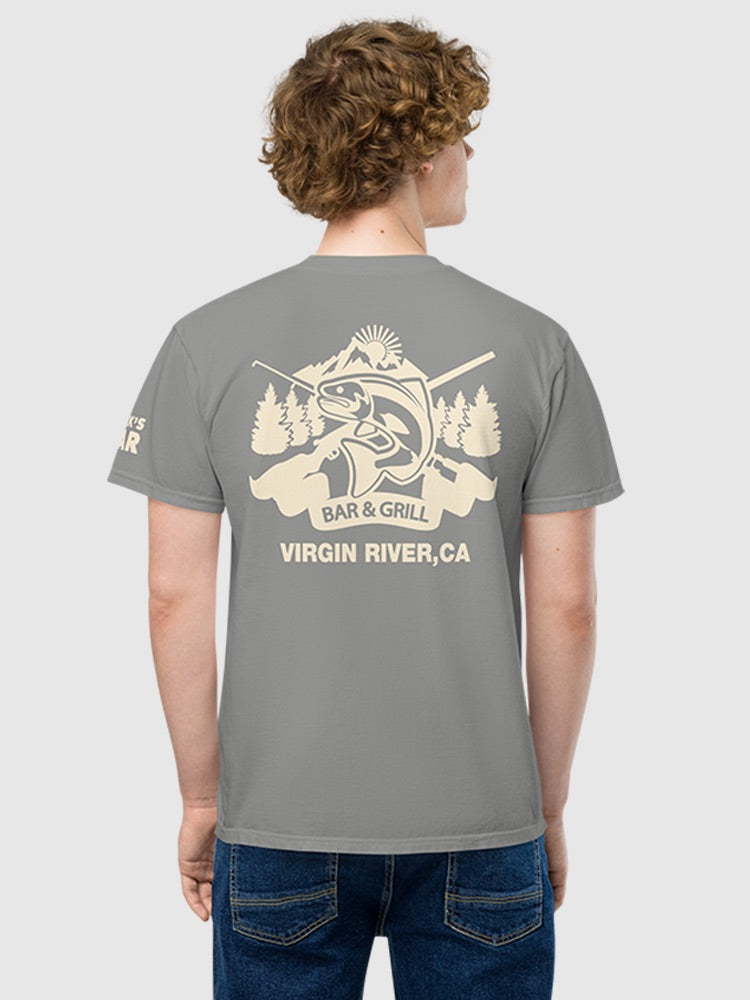 Virgin River Jack's Bar Comfort Colors Pocket T-Shirt Hoodie, Sweatshirt | CiraTrend.com (Image 3)