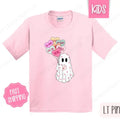 Valentine's Ghost Kids Shirt - Valentine's Day Children's Tshirt - Cute Youth Tee Gildan Hoodie, Sweatshirt | CiraTrend.com