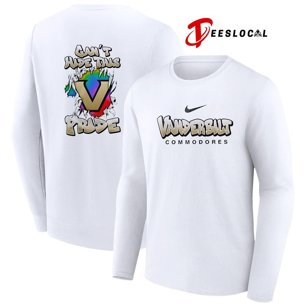 Vanderbilt Commodores x NCAA Pride month can’t hide this shirt