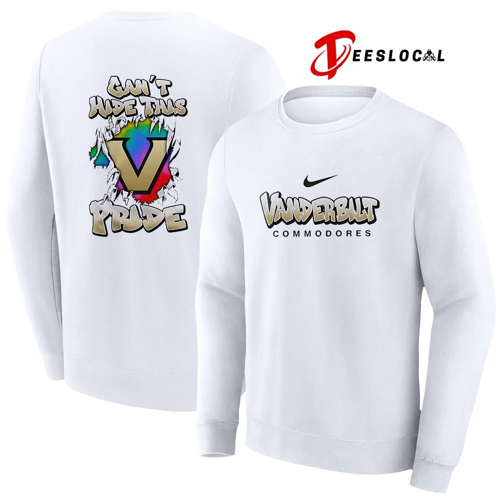 Vanderbilt Commodores x NCAA Pride month can’t hide this shirt