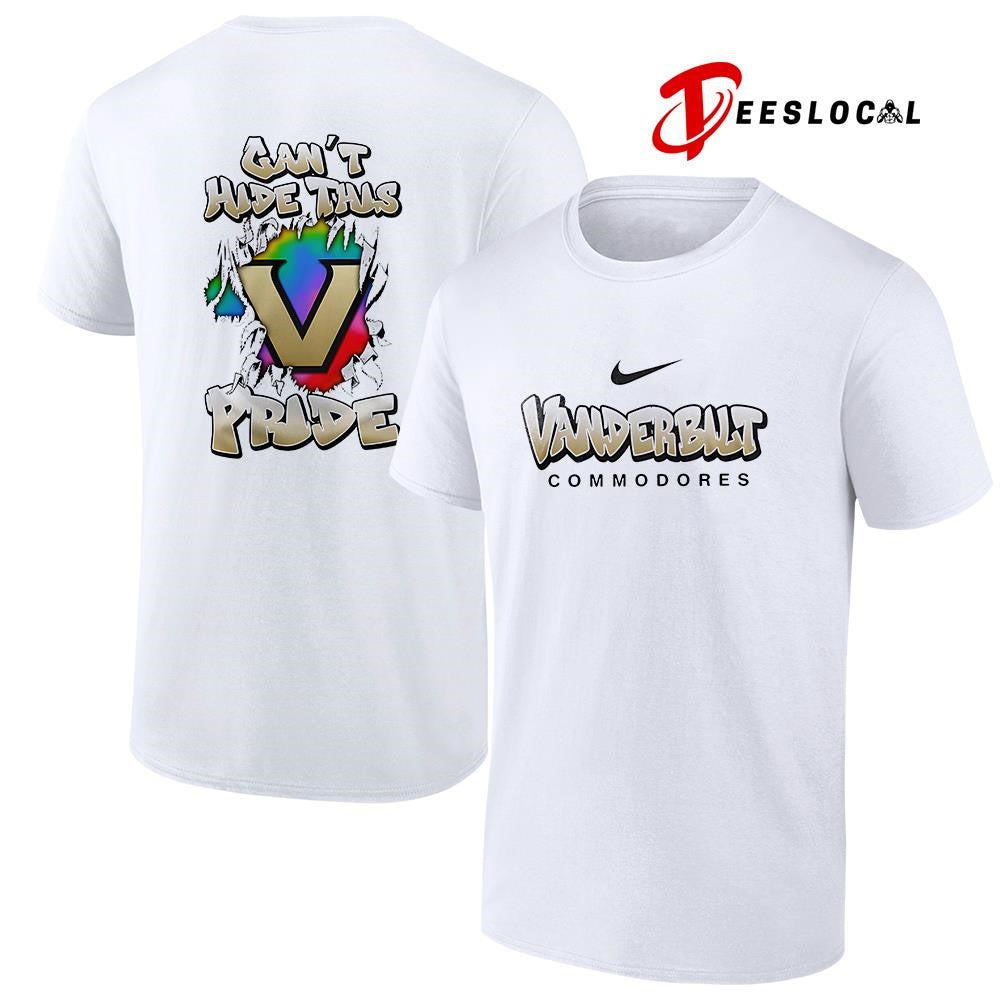 Vanderbilt Commodores x NCAA Pride month can’t hide this shirt