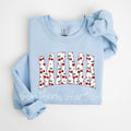 Varsity Cherry Mama Sweatshirt | Light Blue T-Shirts, Hoodie | CiraTrend.com