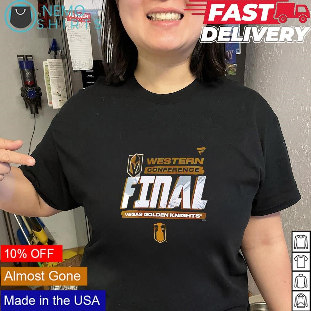 Vegas Golden Knights 2026 Western Conference Final logo shirt