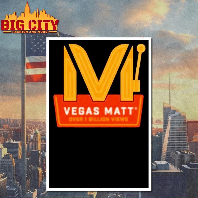 Vegas Matt Over 1 Billion Views Celebration Shirt
