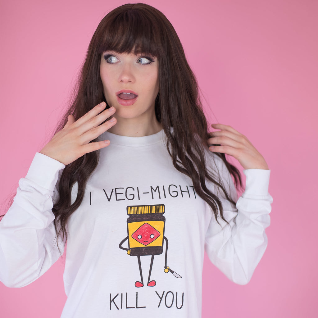 Vegi-Might Tee Hoodie, Sweatshirt | CiraTrend.com (Image 3)