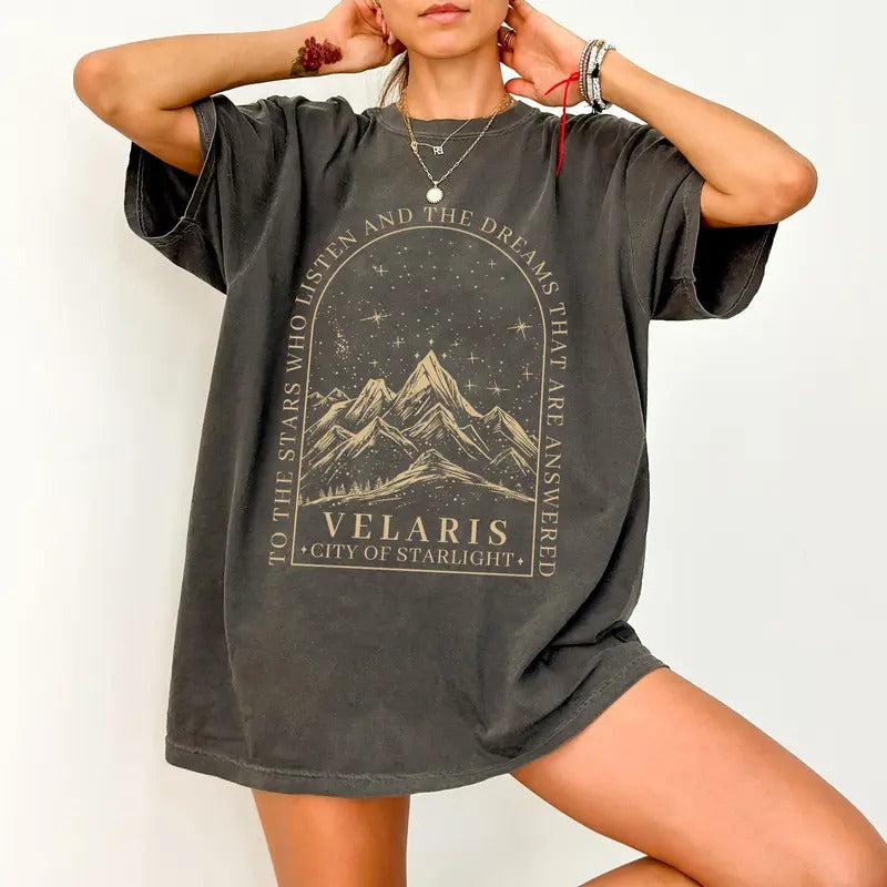 Velaris City Of Starlight Shirt, The Night Court Shirt, SJM Merch Shirt, Acotar Velaris TShirt, Court of Dreams, Velaris...