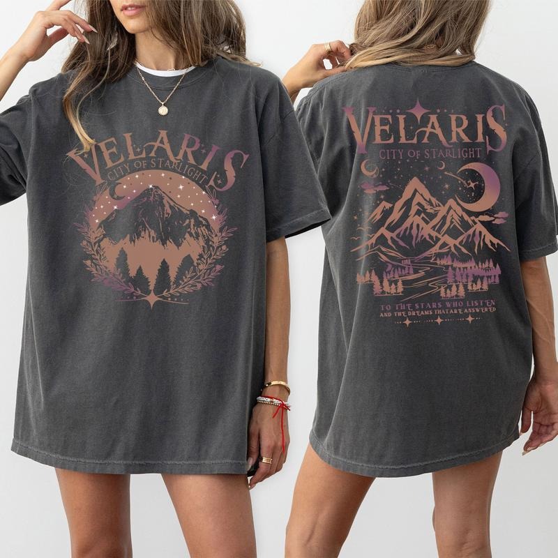 Velaris Shirt, ACOTAR Comfort Colors, City Of Starlight Shirt, Night Court T-Shirt, Rhysand Quotes, Sarah J Maas Apparel,...