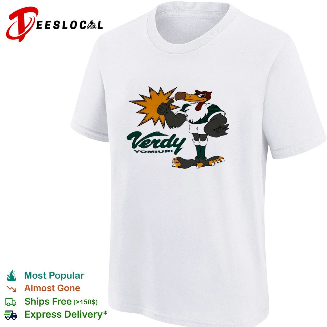 Verdy Yomiuri Nippon Football Club 1992 Shirt