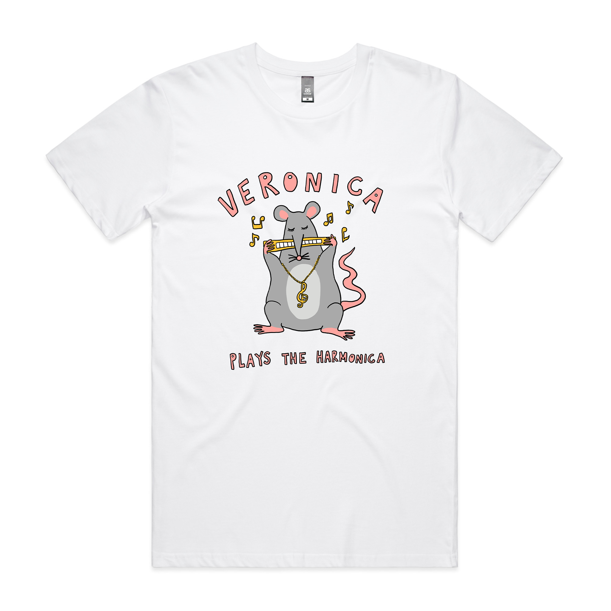 Veronica Plays The Harmonica Tee Hoodie, Sweatshirt | CiraTrend.com (Image 2)