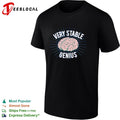 Very stable genius pink brain shirt