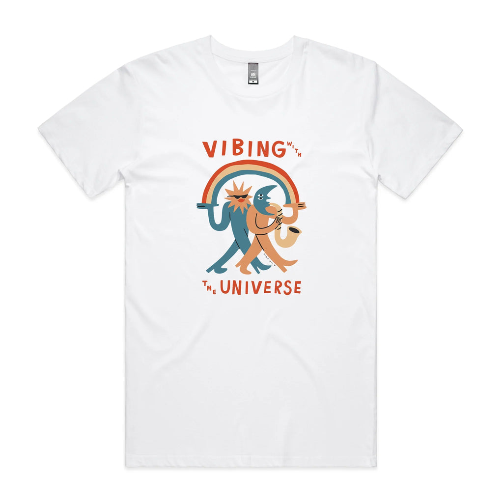 Vibing With The Universe Tee Hoodie, Sweatshirt | CiraTrend.com (Image 3)
