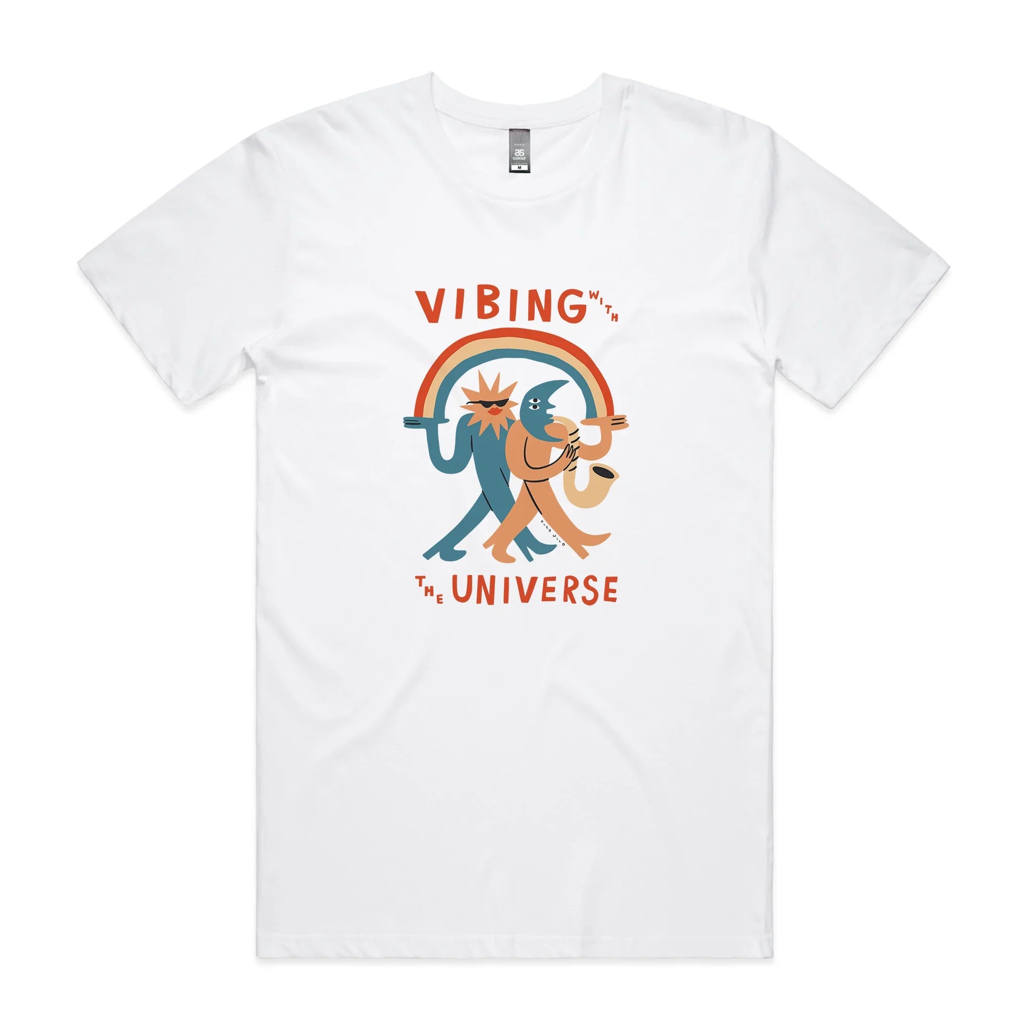 Vibing With The Universe Tee Hoodie, Sweatshirt | CiraTrend.com (Image 3)
