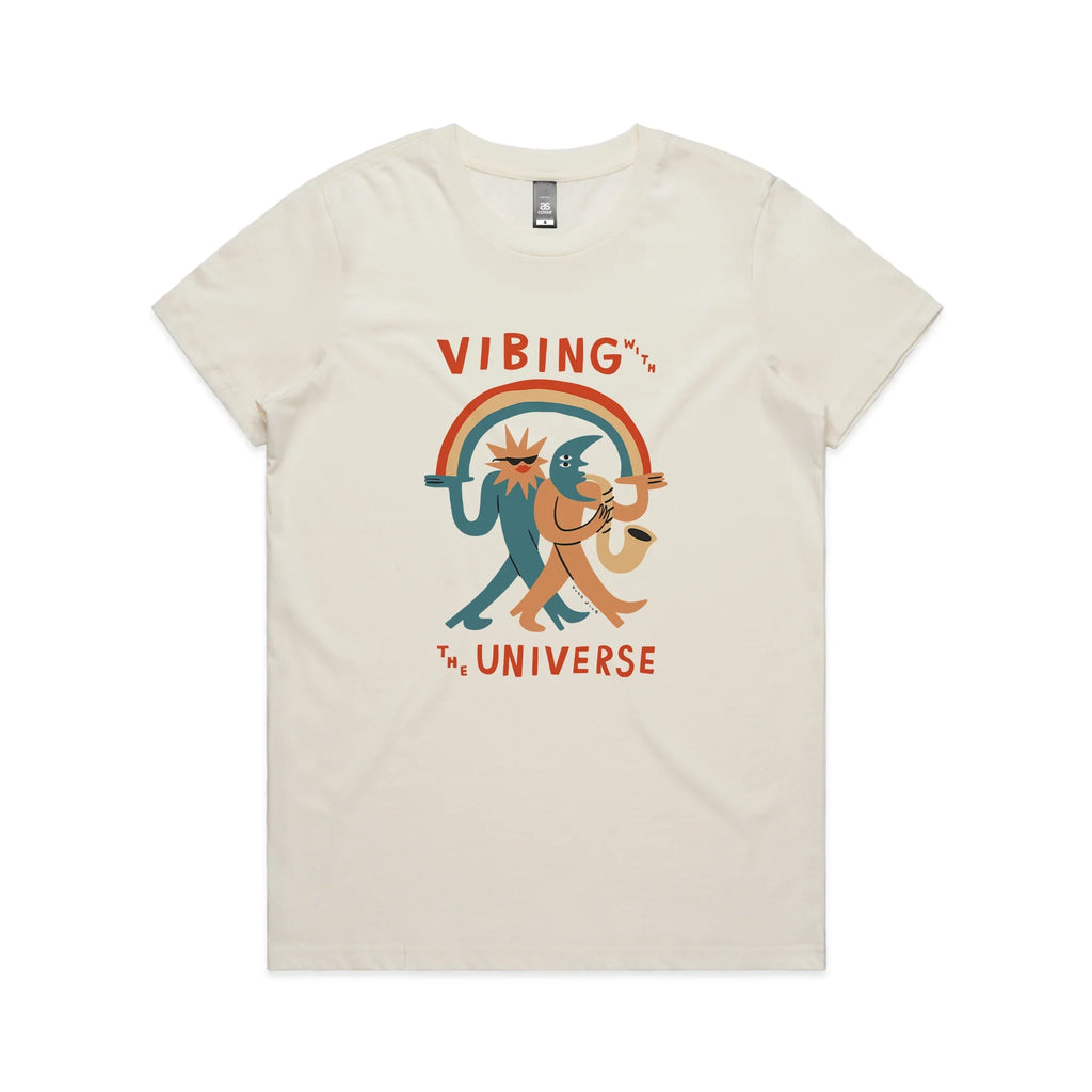 Vibing With The Universe Tee Hoodie, Sweatshirt | CiraTrend.com (Image 4)