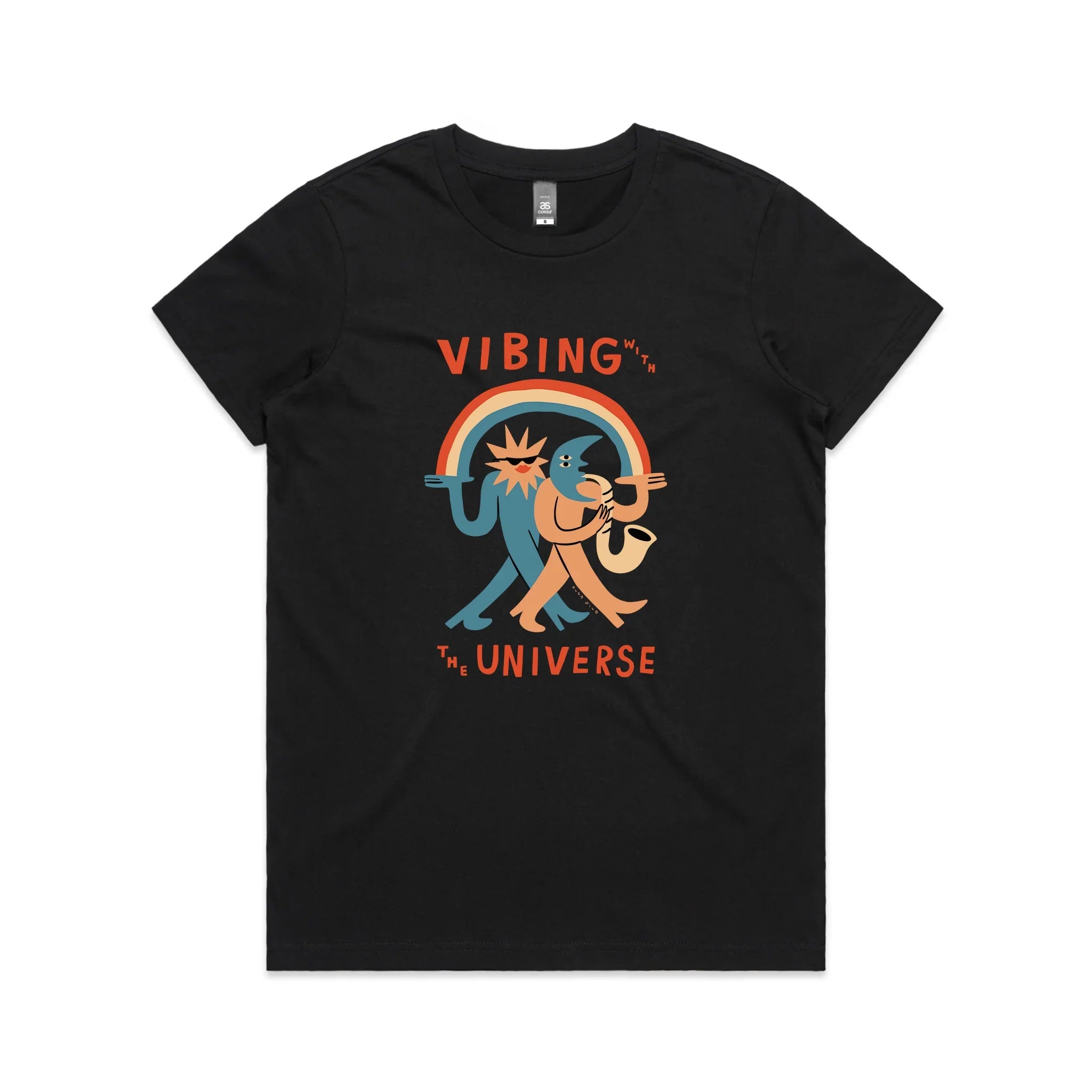 Vibing With The Universe Tee Hoodie, Sweatshirt | CiraTrend.com (Image 5)