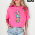 Vibrant Seahorse Comfort Colors T-Shirt 'NLB' Hoodie, Sweatshirt | CiraTrend.com