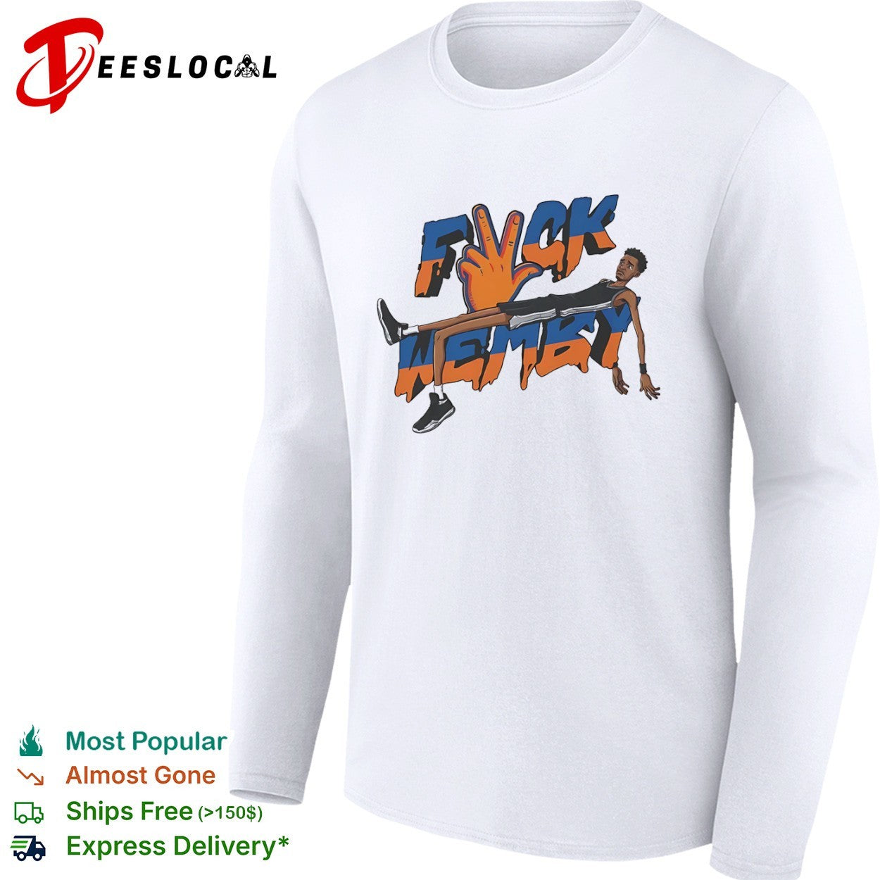 Victor Wembanyama San Antonio Spurs NBA FVCK WEMBY shirt