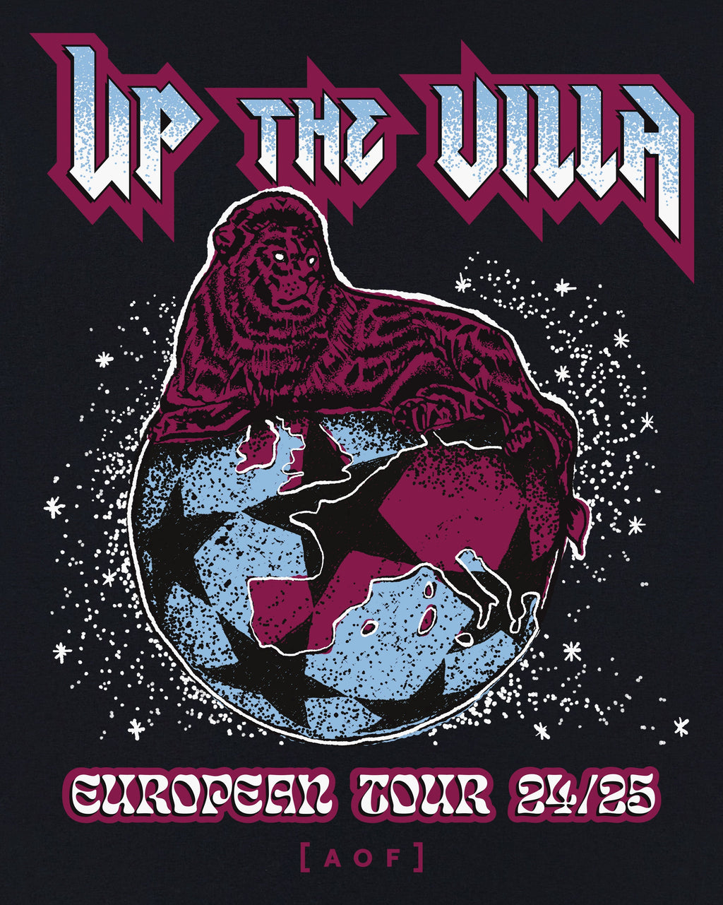 AVFC Sharon, Where's My European Tour Tee Hoodie, Sweatshirt | CiraTrend.com (Image 2)