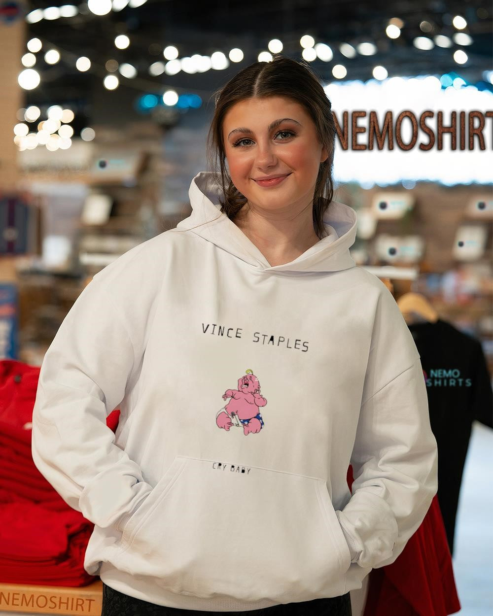 Vince Staples Cry Baby album cover shirt