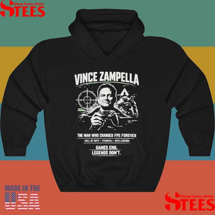 Vince Zampella The Man Who Changed Fps Forever Shirt