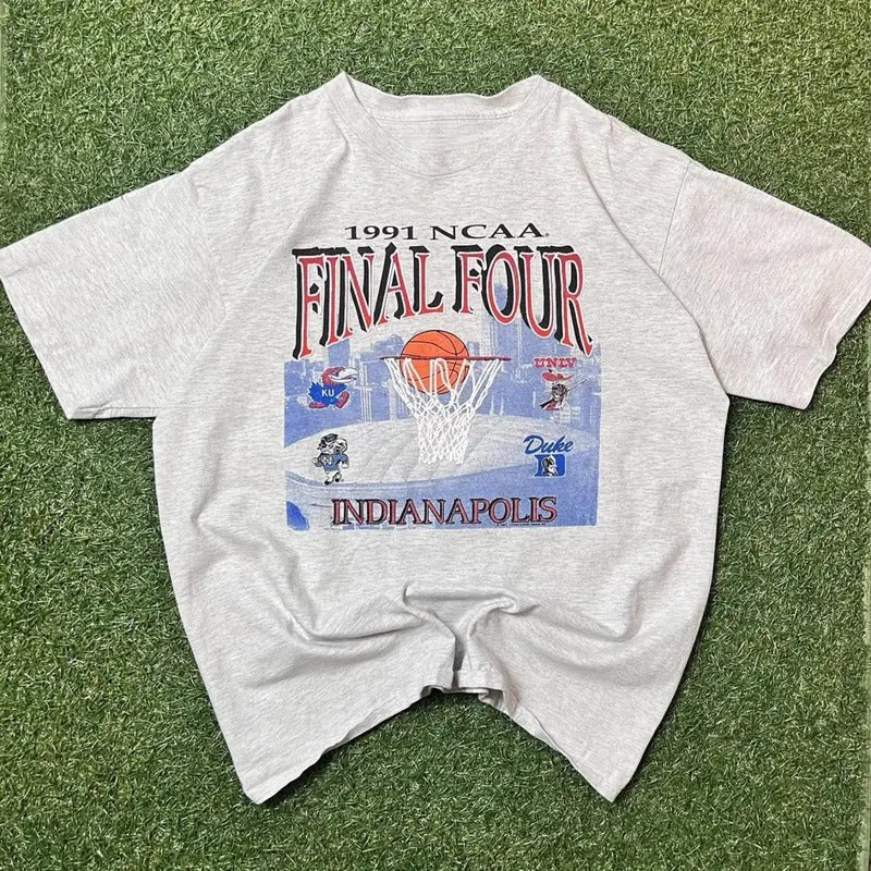 Vintage 1991 NCAA Basketball Finals Four Tee Hoodie, Sweatshirt | CiraTrend.com