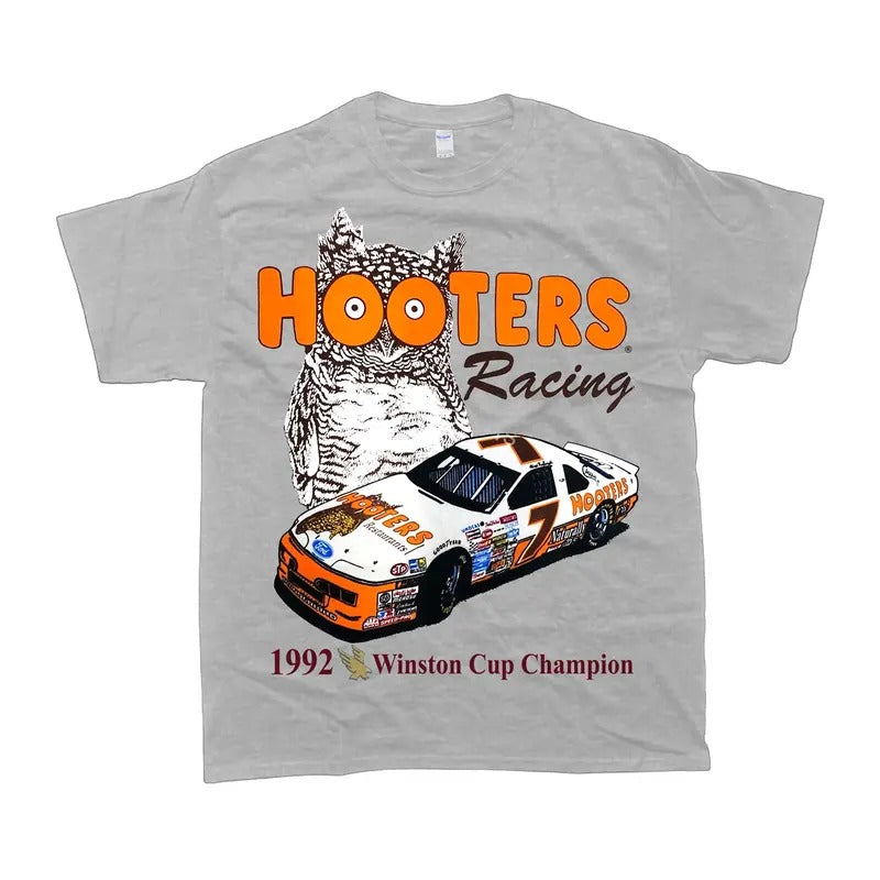 Vintage 1992 Alan Kulwicki Nascar Racing T-Shirt, Sporty Shirt, Unisex Tshirt, Men's Tshirt, Men's Clothes, Women's...