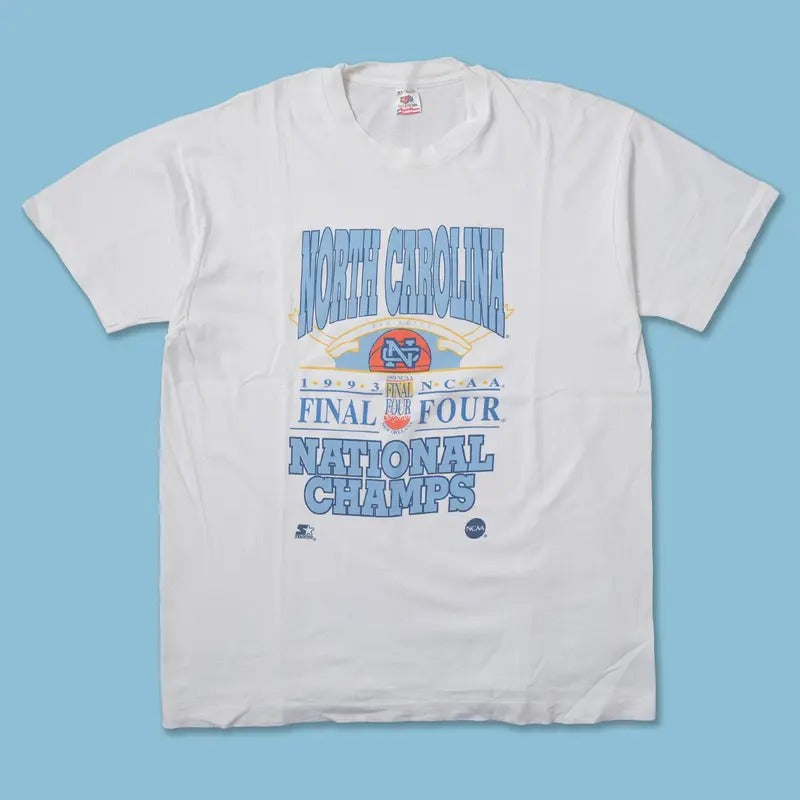 Vintage 1993 University of North Carolina T-Shirt Hoodie, Sweatshirt | CiraTrend.com