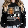 Vintage 21 Savage Shirt 21 Savage Tour 2024 Sweatshirt, The American Dream Tour 2024 Hoodie | CiraTrend.com